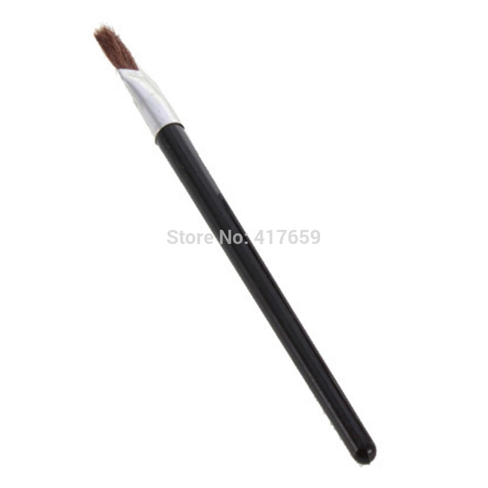 Professional Waterproof Gel Eye Liner Shadow Cream Cosmetics Eyeliner + Brush Black Set Eyes Makeup Eyeliner - ebowsos