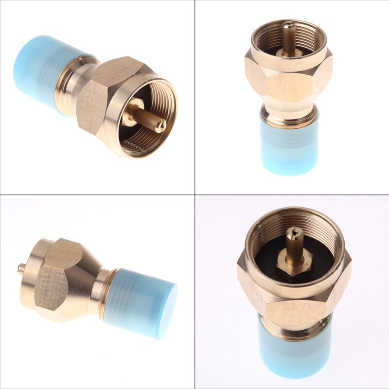 Propane Refill Adapter Lp Gas Cylinder Tank Coupler Heater Outdoor Camping Hunting Tool-ebowsos