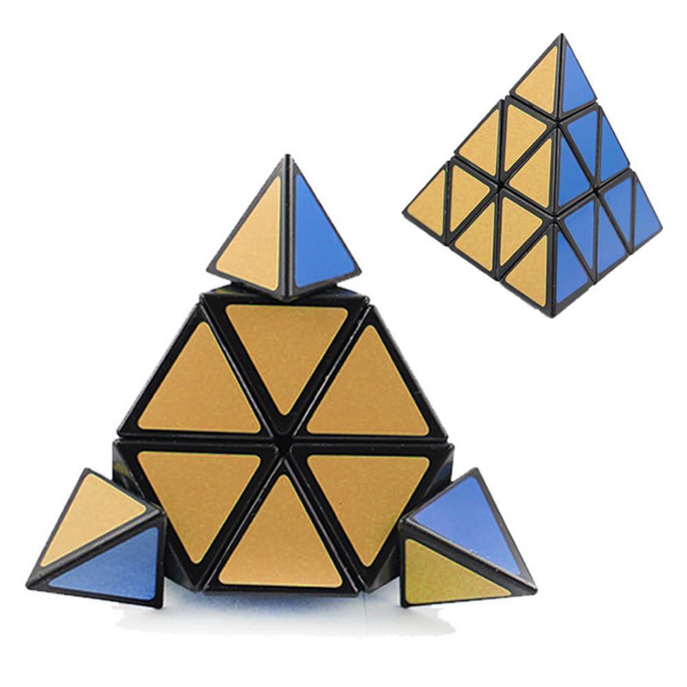 Pyramid Magic Speed Cube pyramid Cubo Magico Professional Puzzle Education Toys for Children-ebowsos