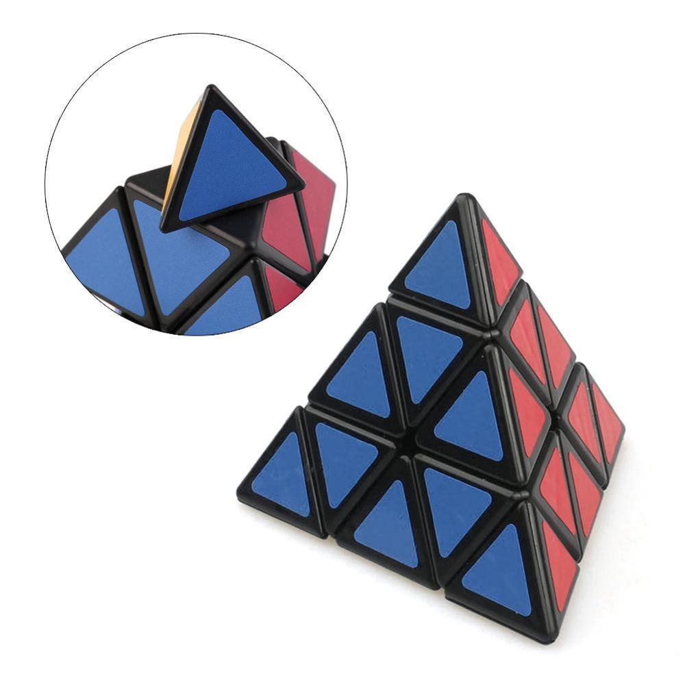 Pyramid Magic Speed Cube pyramid Cubo Magico Professional Puzzle Education Toys for Children-ebowsos