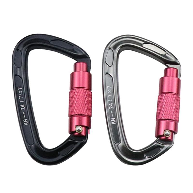 Quickdraws 24KN Carabiner Buckle Aviation Aluminum Hook Outdoor Special Purpose Practical Economy Outdoor Survival Tools-ebowsos