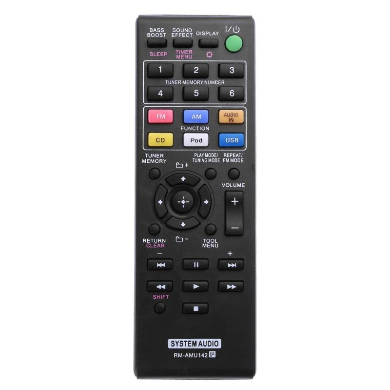 RM-AMU142 Remote Control Replacement for Sony CD Micro Hi-Fi CMT-50IP Audio System - ebowsos