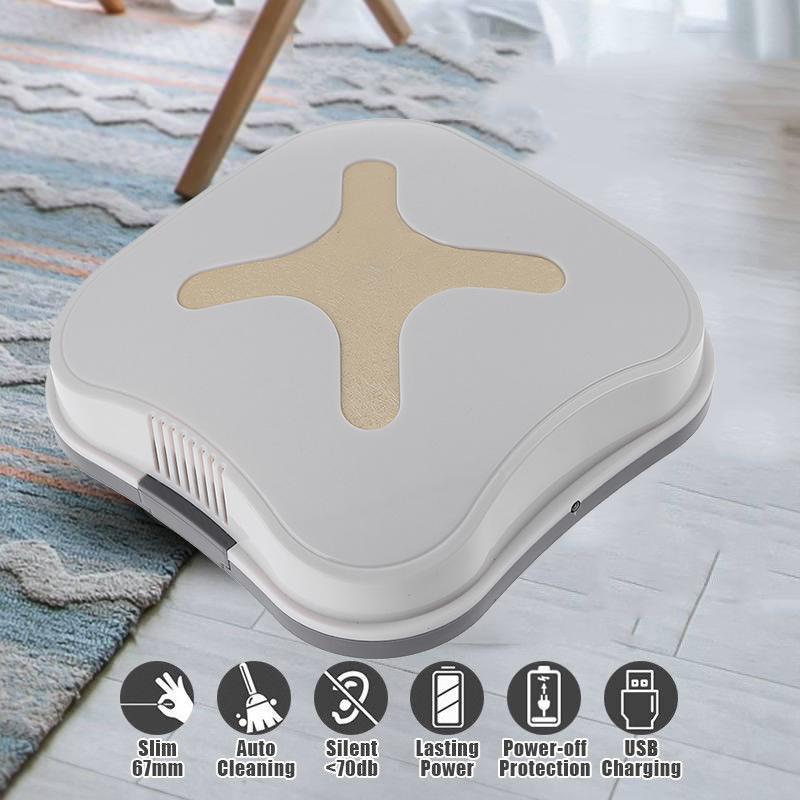 Rechargeable Auto Cleaning Robot Smart Sweeping Robot Floor Dirt Dust Hair Automatic Cleaner For Home Electric Vacuum Cleaners - ebowsos