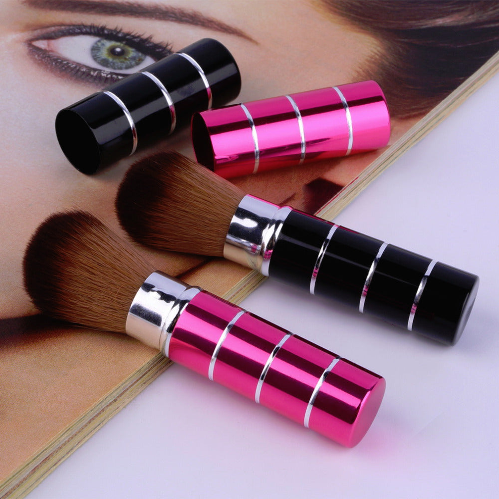 Retractable Soft Face Cheek Powder Foundation Blush Brush Makeup Brushes Cosmetic Tool wholesale - ebowsos