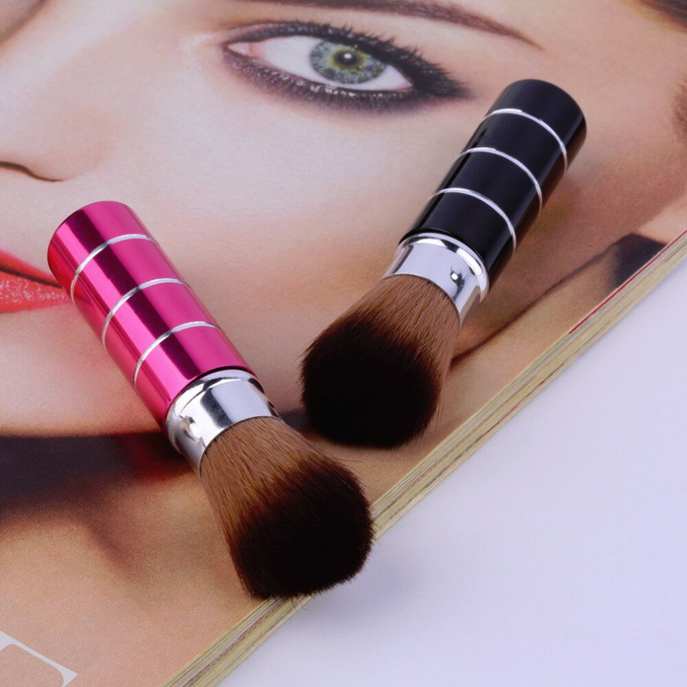 Retractable Soft Face Cheek Powder Foundation Blush Brush Makeup Brushes Cosmetic Tool wholesale - ebowsos