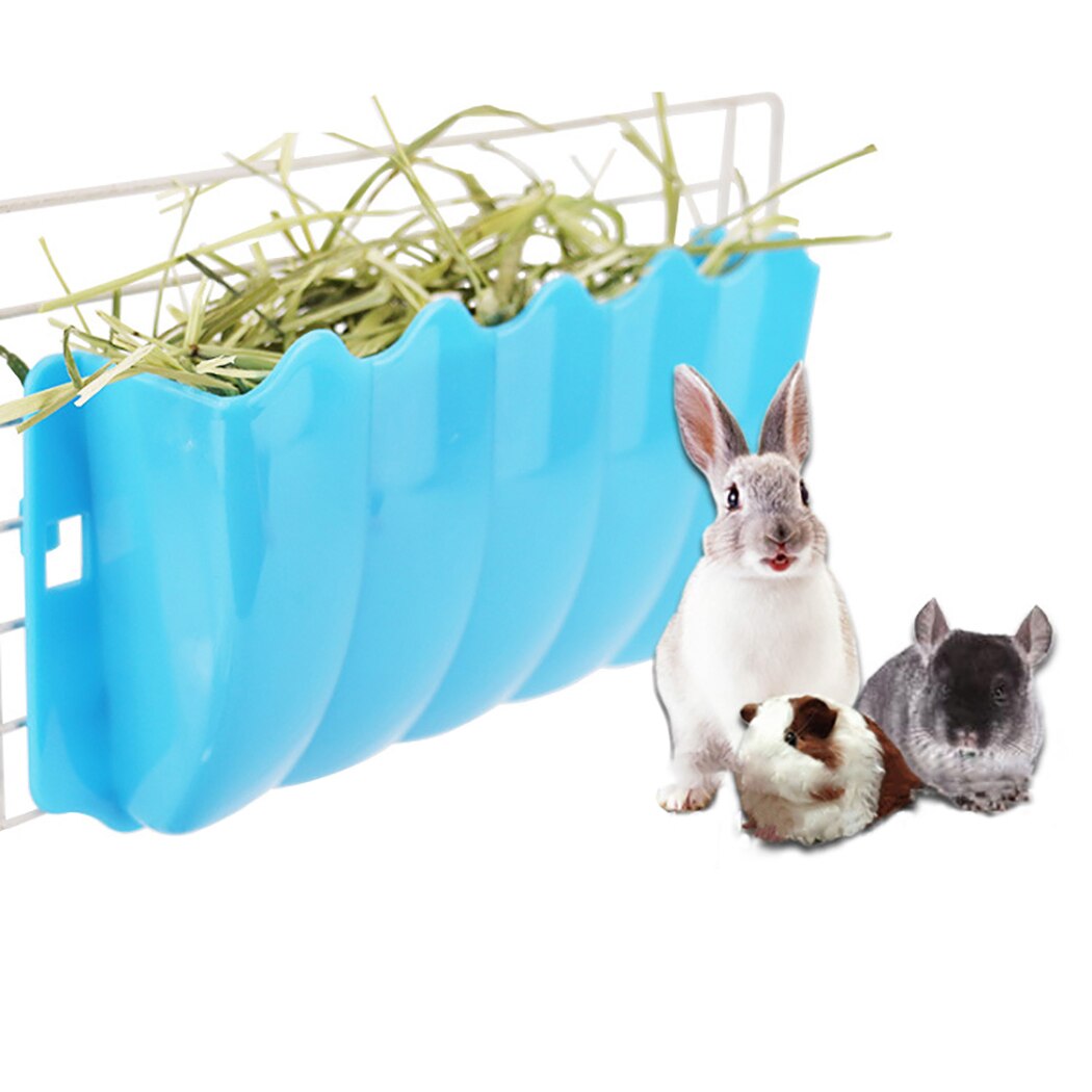 Safety Small Pet Rabbit Hanging Feeder Creative Multipurpose Wall Mounted Feeding Bowl Hay Feeder Pet Feeding Supplies-ebowsos