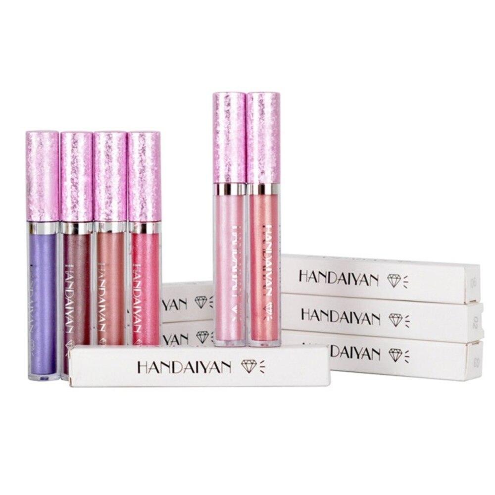 Sexy Lip Gloss Liquid Lipstick Long Lasting Waterproof Shimmer Lipstick Mermaid Lips Makeup Lips Stick Cosmetics Makeup Tool New - ebowsos