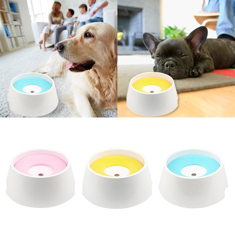 Silicone Pet Not Wet Mouth Floating Drinking Bowls Dog Cat Feeding Drinker Dispenser Water Feeders Bowl Cat Bowl Pet Supplies - ebowsos