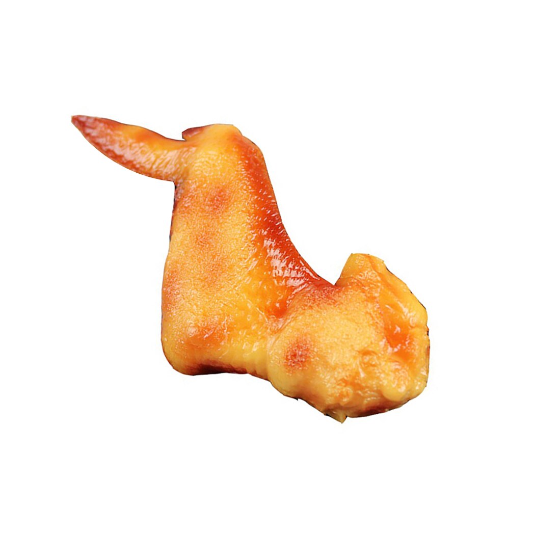 Simulation Food Model Big Chicken Wing Shooting Props Decoration Children's Early Education Cognitive Toys Home Decoration-ebowsos