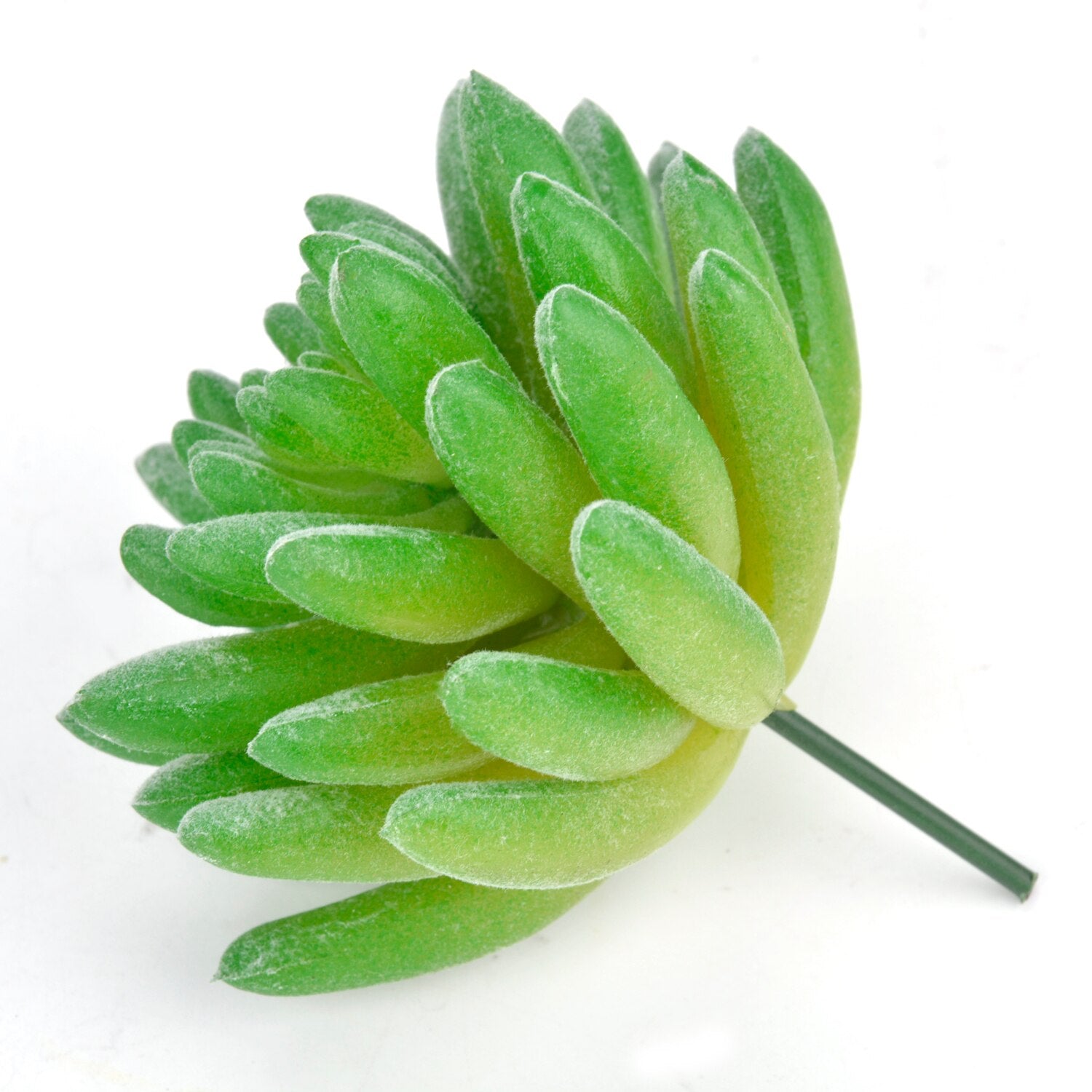 Simulation Plant Flower Flocking Buddha Finger Creative DIY Supplies Accessories Plant Wall Flower Flocking Green Buddha Finger-ebowsos