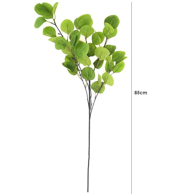 Simulation Plants Artificial Fake Leaves Branches Home Balcony Garden Decor Simulating Leaves Real Fresh Family Wedding Decor - ebowsos