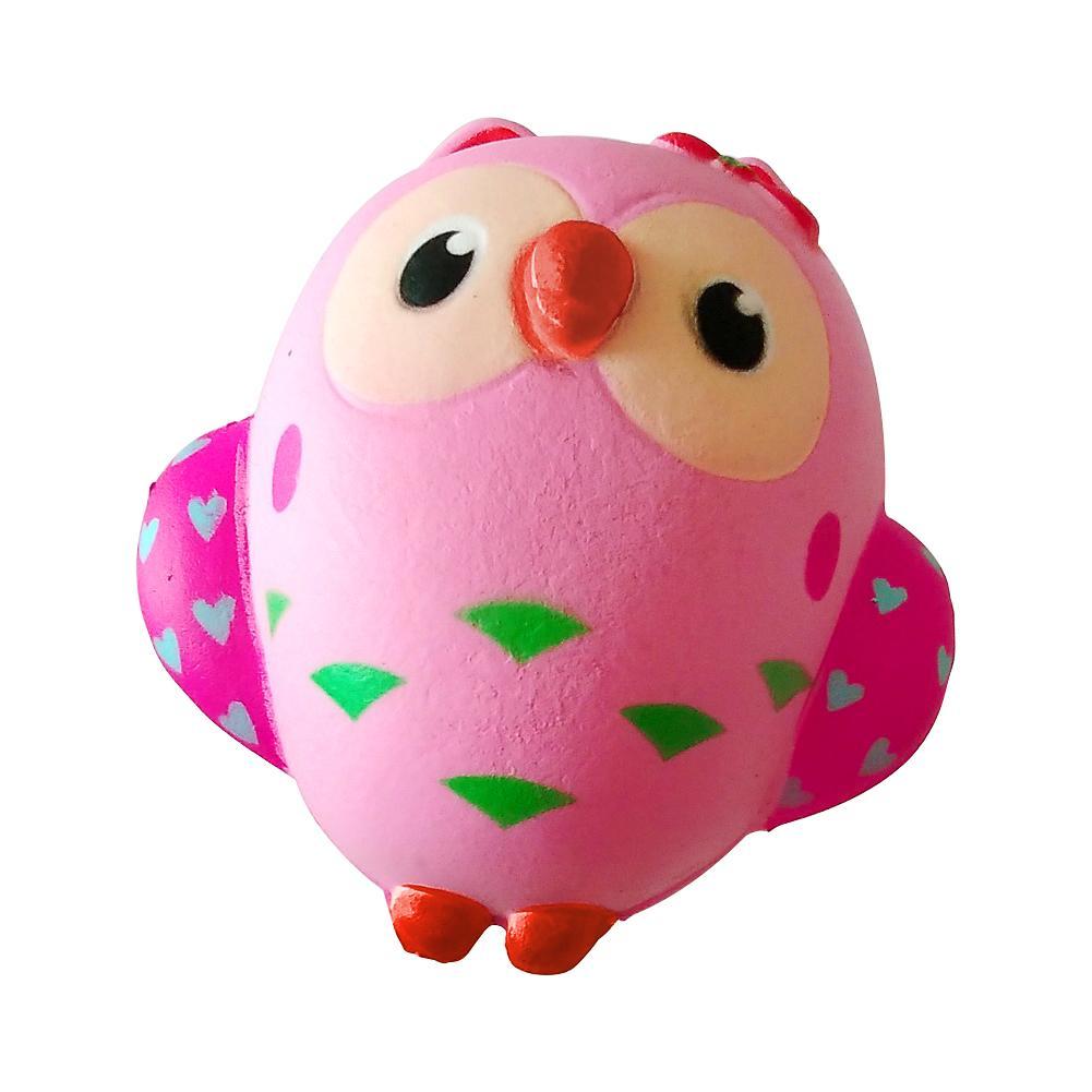 Slow Rising Toy Owl Shape Relieves Stress Toy Decompression Squeeze Toy for Children Adults Anxiety Attention-ebowsos