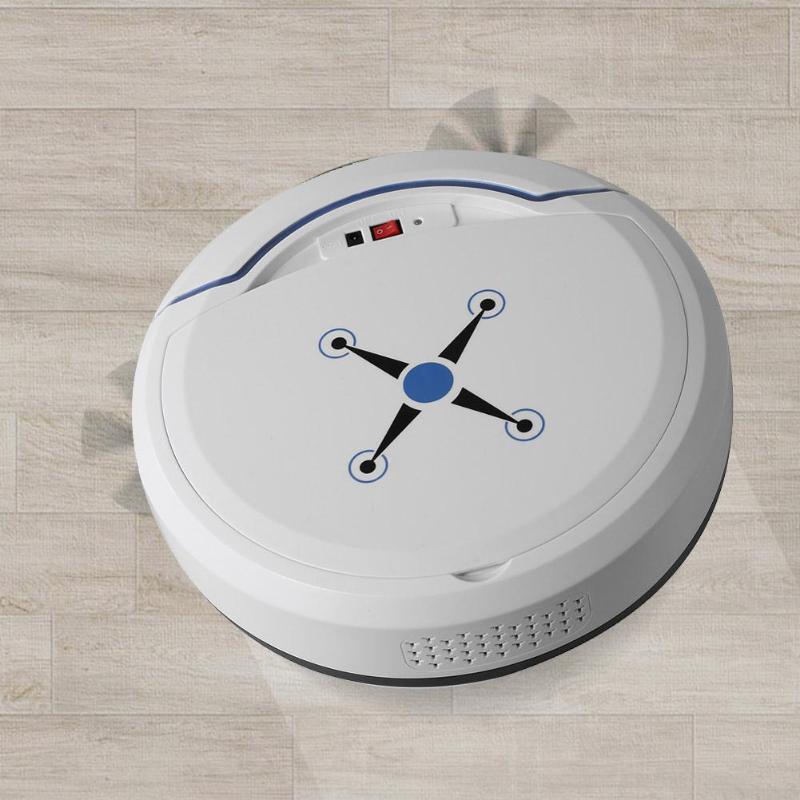 Smart Robot Vacuum Cleaner Electric Wireless Sweep Robot Automatic Cleaner USB Rechargeable Household Cleaning Mop the Floor Hot - ebowsos