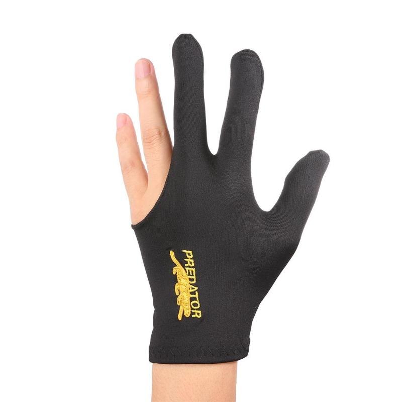 Snooker Billiard Glove Embroidery Lycra Billard Gloves Left Hand Three Finger Smooth Biliardo Billar Guanti Billiard Accessories-ebowsos