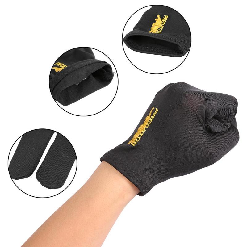 Snooker Billiard Glove Embroidery Lycra Billard Gloves Left Hand Three Finger Smooth Biliardo Billar Guanti Billiard Accessories-ebowsos