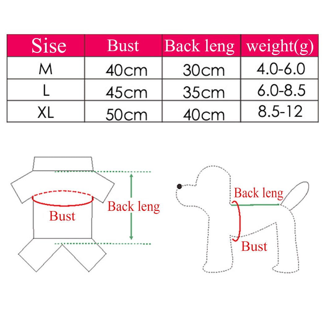 Soft And Comfortable Pure Cotton Dog Vest Fashion Lovely Cotton Sleeveless Dog Clothes Pet Vest Pet Clothes Supplies-ebowsos