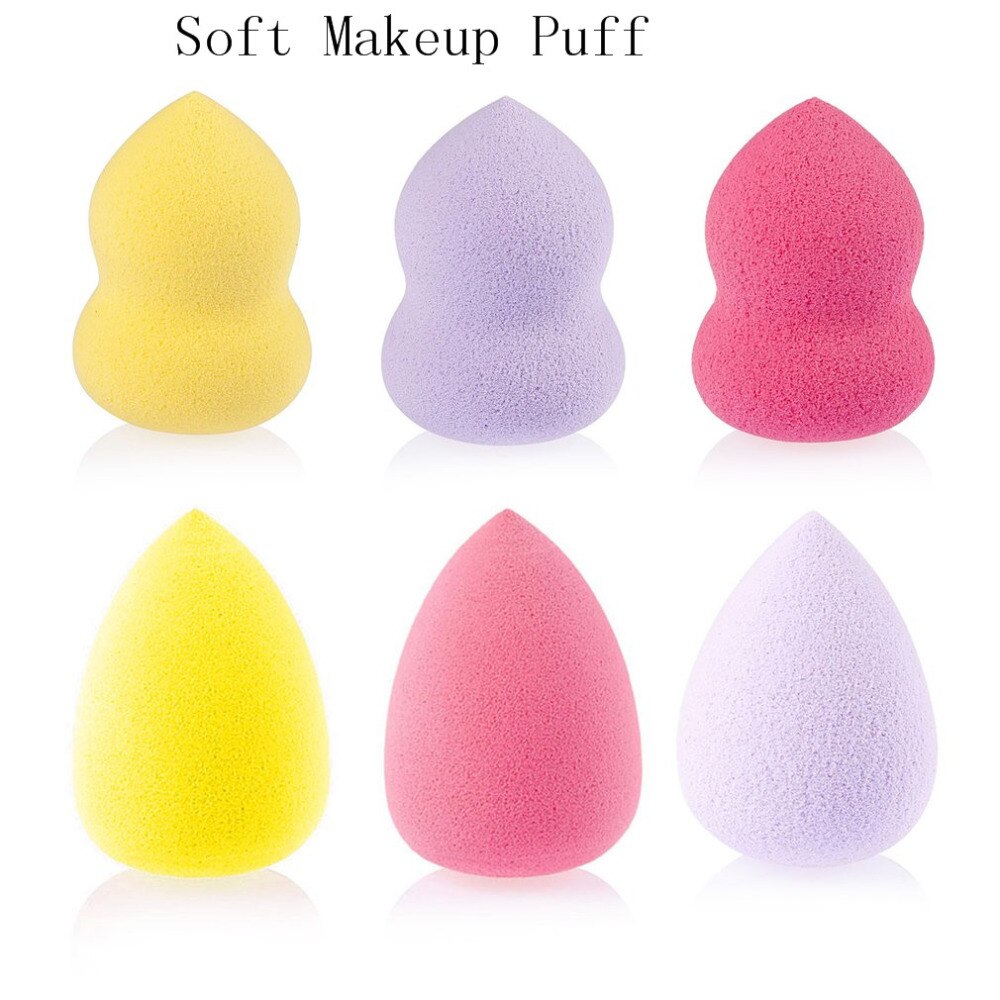 Soft Makeup Puff Eco-friendly Foundation Powder Puff Liquid Powder Cosmetic Essentials for Women New - ebowsos