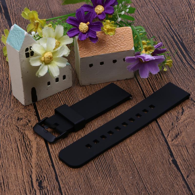 Soft Silicone Replacement Sport Watch Wrist Band Strap Watchbands Belt For Cookoo2 Watch Pebble Time Smart Watch Straps - ebowsos