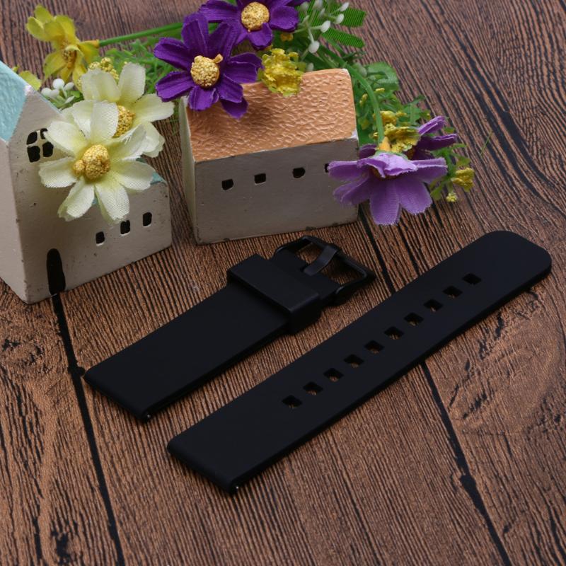 Soft Silicone Replacement Sport Watch Wrist Band Strap Watchbands Belt For Cookoo2 Watch Pebble Time Smart Watch Straps - ebowsos