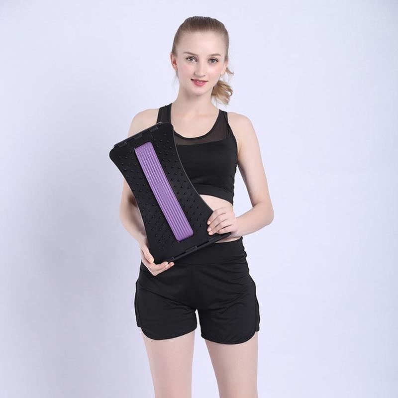 Spine Pain Relief Lumbar Traction Stretching Device Waist Spine Relax Back Massage Board Prevention Lumbar Disc Herniation Brace-ebowsos