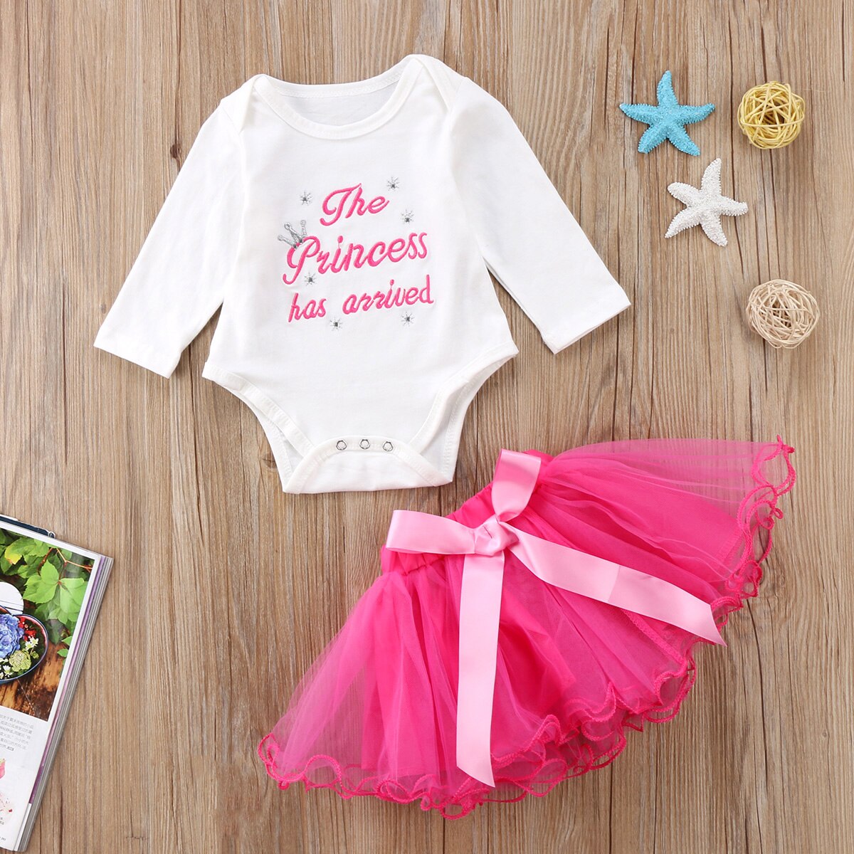 Spring Girls Party Dress Kids Baby Girl Long Sleeve Cotton Jumpsuit Bodysuit Princess Tutu Dress Clothes Outfit Sets0-24 - ebowsos