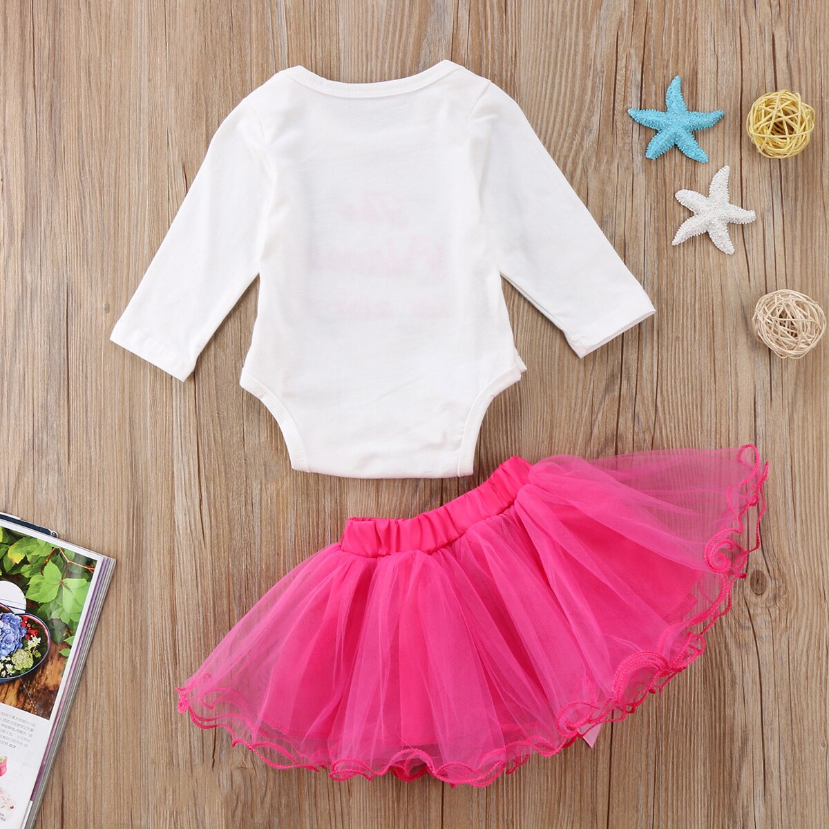 Spring Girls Party Dress Kids Baby Girl Long Sleeve Cotton Jumpsuit Bodysuit Princess Tutu Dress Clothes Outfit Sets0-24 - ebowsos