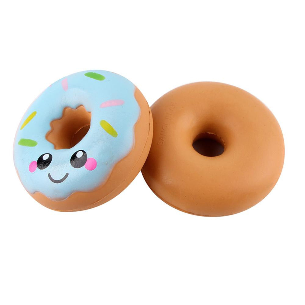 Squeeze Squeeze Doughnut Cream Scented Squeeze Slow Rising Squeeze anti-stress soft toys funny gadgets kawaii smile Face Toy-ebowsos