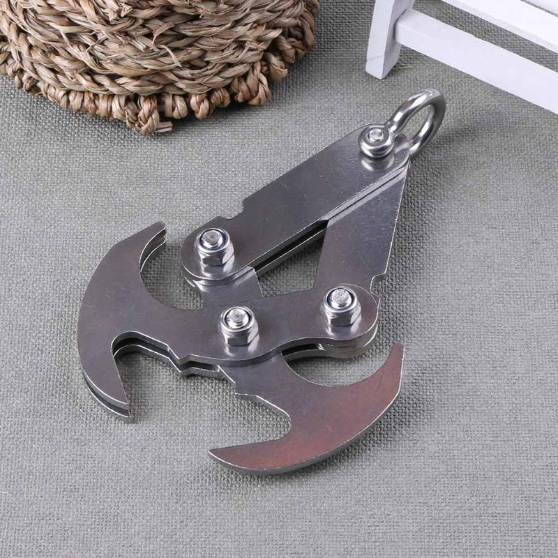 Stainless Steel Rock Climbing Buckle Outdoor Mountaineering Bottle Opener-ebowsos