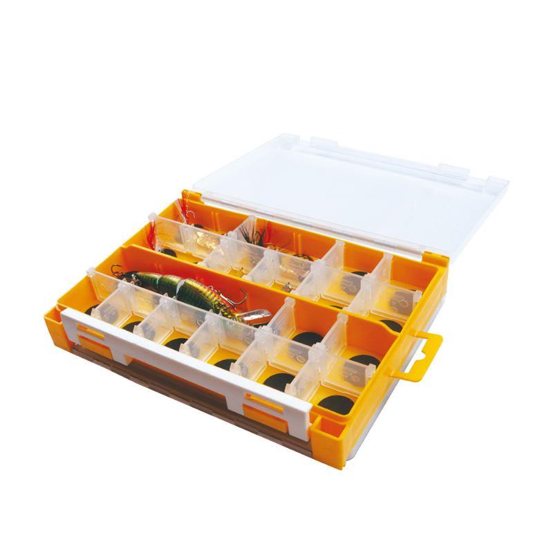 Storage Box Fly Fishing Lures Bait Hook Case Organizer Portable Lure Fishing Tackle Tool Accessories Equipment Tool-ebowsos