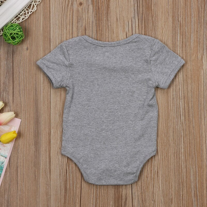 Summer Children Clothing Baby Girl Boys Cute Bodysuit  Newborn Infant Short Sleeve Cotton Jumpsuit Outfit Sunsuit Clothes - ebowsos