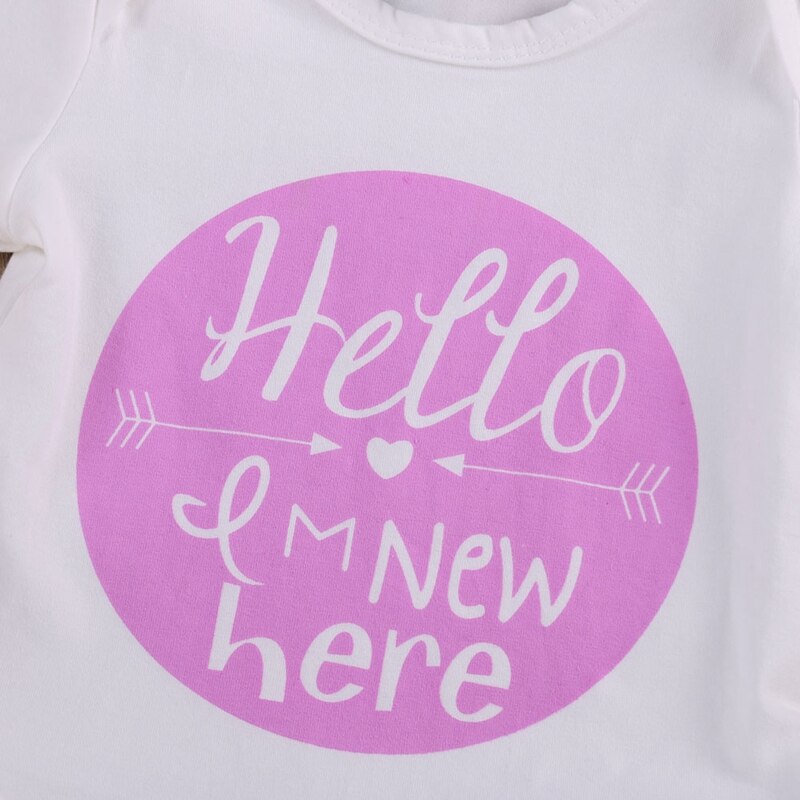 Summer Children Clothing Bodysuit Kids Baby Girl Boy Clothes Bodysuit Cute Letter Jumpsuit Outfits One-pieces Costume - ebowsos