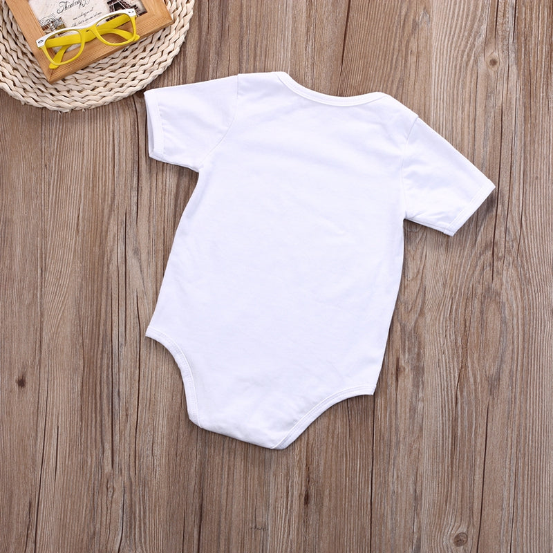 Summer Children Clothing Cute Cotton Newborn Baby Girl Boy Clothes Bodysuit Jumpsuit Playsuit Outfits - ebowsos