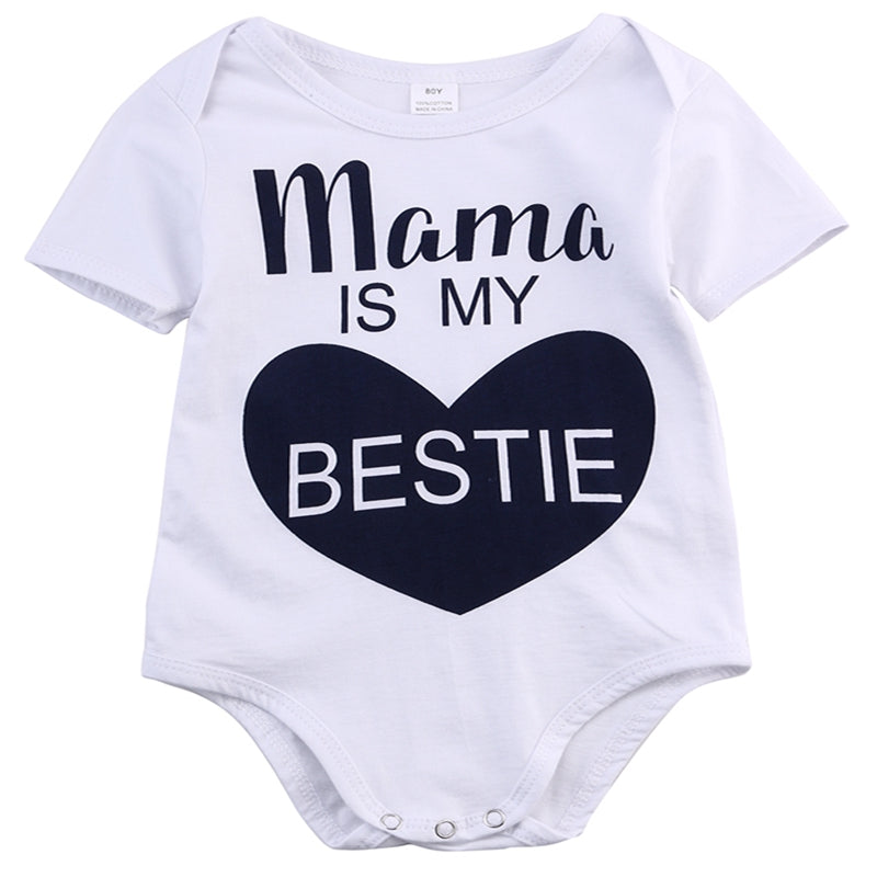 Summer Children Clothing Cute Newborn Infant Baby Boys Girls Bodysuit Jumpsuit Outfits Sunsuit Clothes - ebowsos