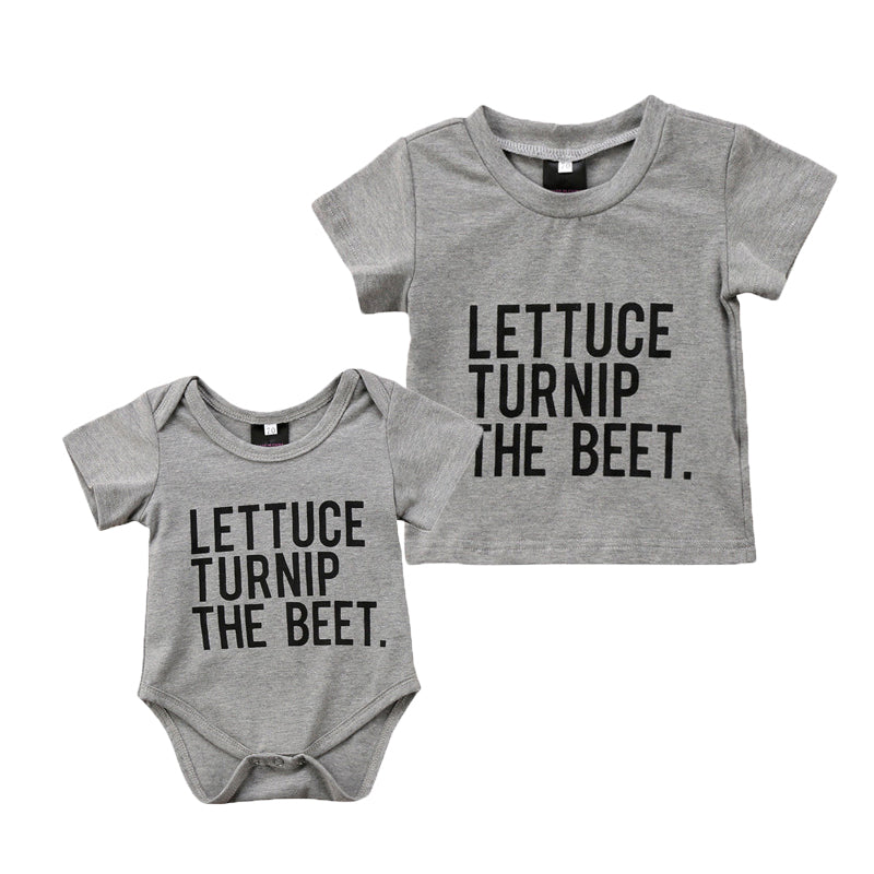 Summer Children Infant Baby Boy Jumpsuit Short Sleeve Cotton Playsuit Bodysuit  LETTUCE Tops Clothes - ebowsos