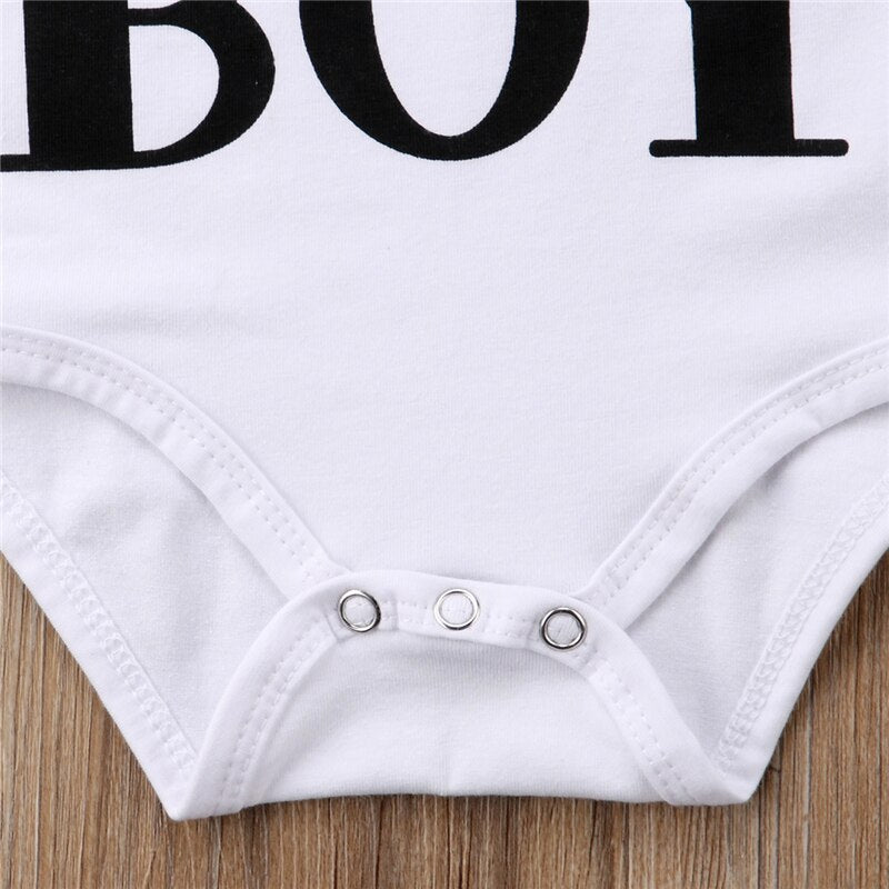 Summer Cotton Newborn Infant Clothes Baby Boys Girl Short Sleeve Romper Jumpsuit Summer Clothes Outfit - ebowsos