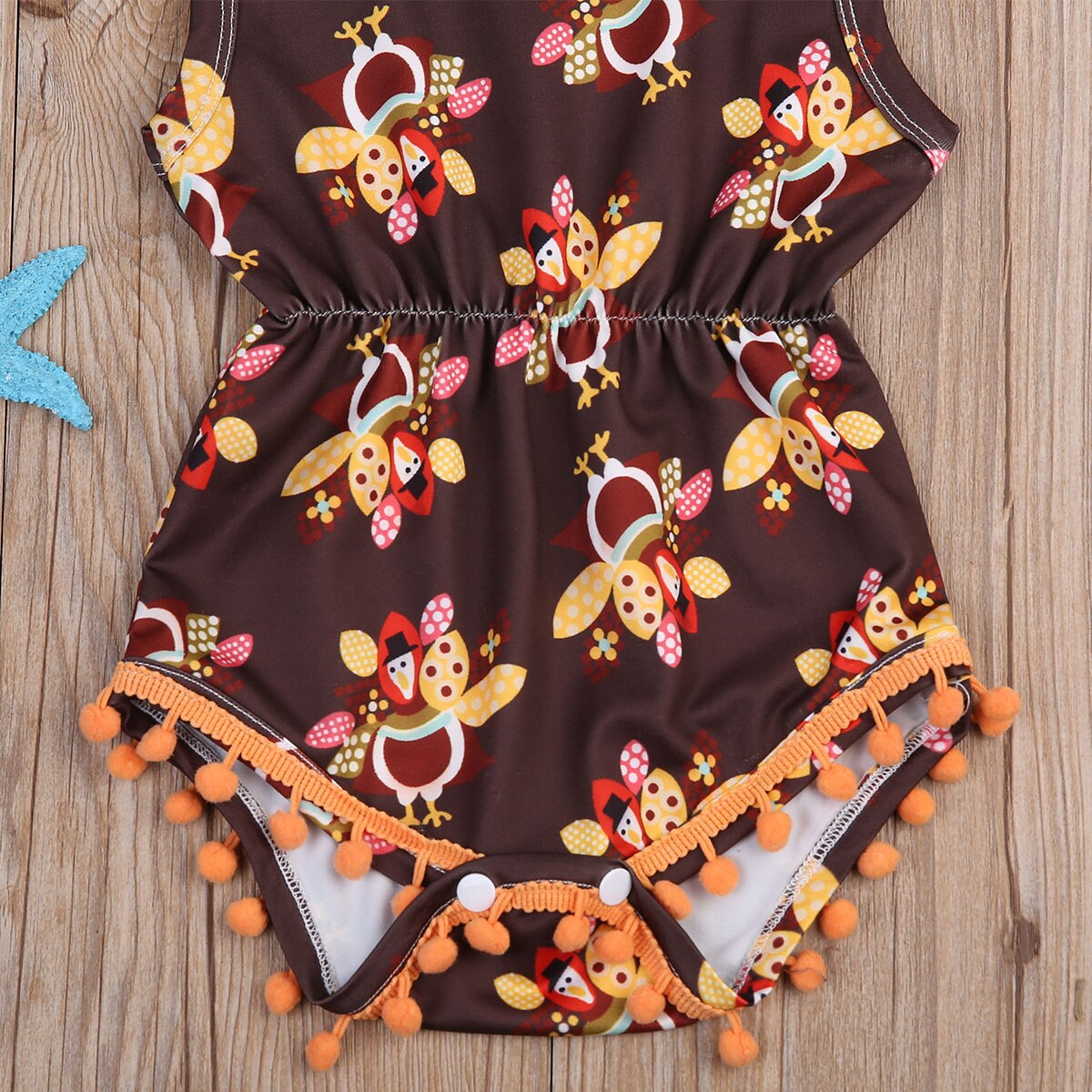 Summer Infant Baby Girl Bees Romper Bodysuit Jumpsuit Outfits Sunsuit Clothes - ebowsos