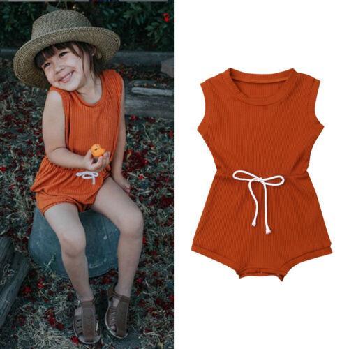 Summer Newborn Baby Kids Girl Boy Romper Jumpsuit Sunsuit Outfits Set Clothes Baby Clothing - ebowsos