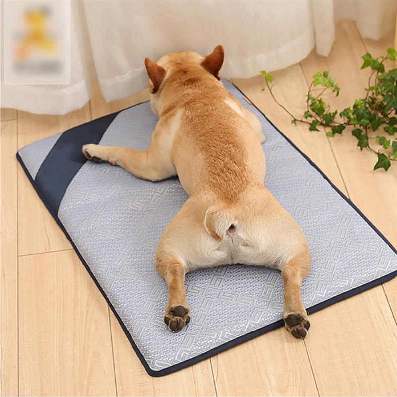 Summer Pet Sleep Mat Simple Cool Cat Sleep Mat Dog Sleep Mat Pet Sleep Pad For Hot Summer Dog'S Cooling Mat Bed-ebowsos