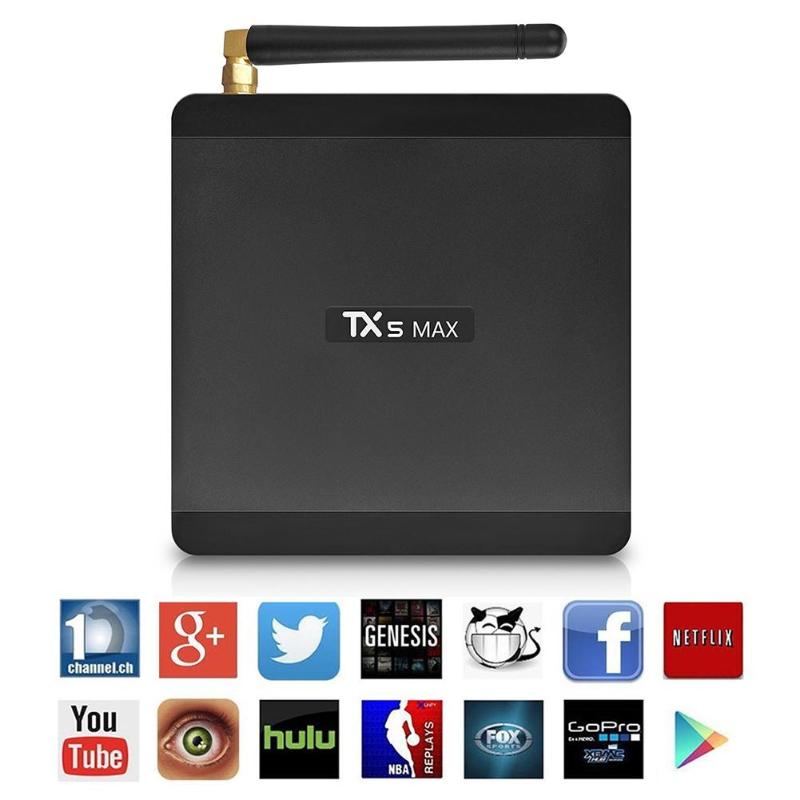 TX5 Max TV Box 4K HD Android 8.1 4+32GB 2.4G/5G WiFi BT4.2 Media Streamer Media box Set-Top Box Mini Smart TV BOX High Quality - ebowsos