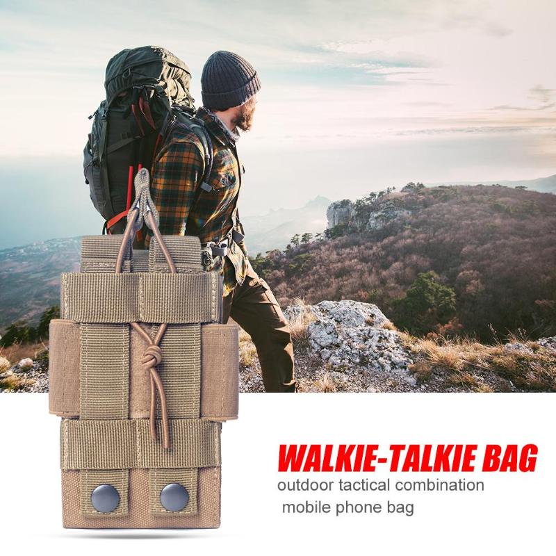 Tactical Pouch Molle Hunting Bags Belt Waist Bag Military Fanny Pack Outdoor Pouches Phone Case Pocket For Mobile Phone Bag-ebowsos