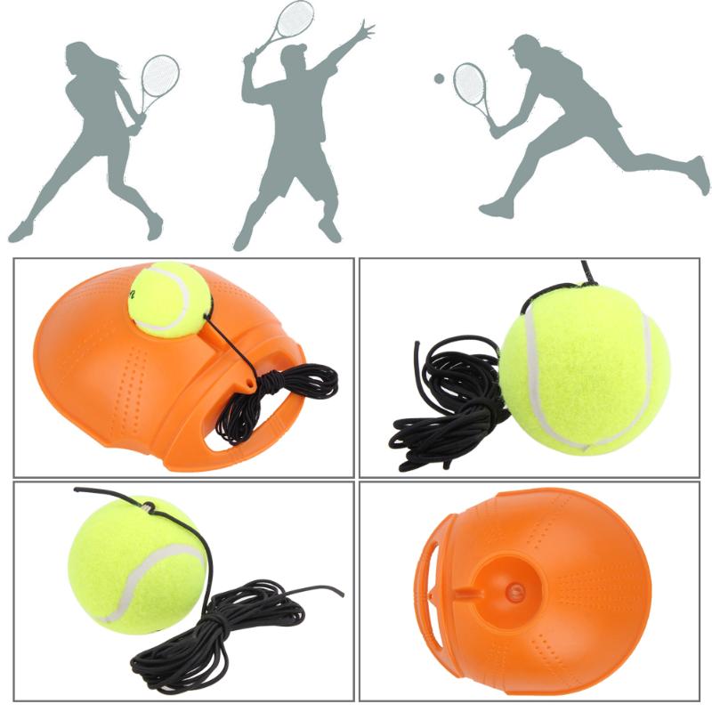 Tennis Trainer Training Primary Tool Exercise Tennis Ball Self-study Rebound Ball Trainer Baseboard Outdoor Sports Equipment-ebowsos