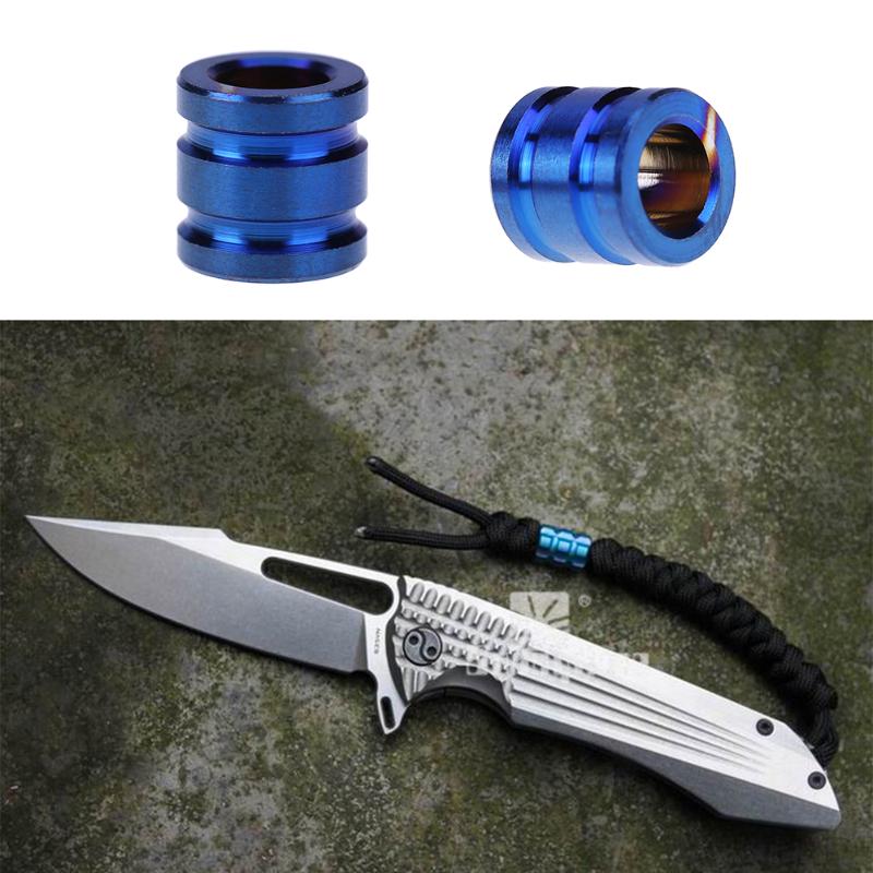 Titanium Alloy TC4 Knife Lanyard Rope Mini Titanium Alloy Knife EDC Lanyard Outdoor Camping Hiking Pendant Multi Tools-ebowsos