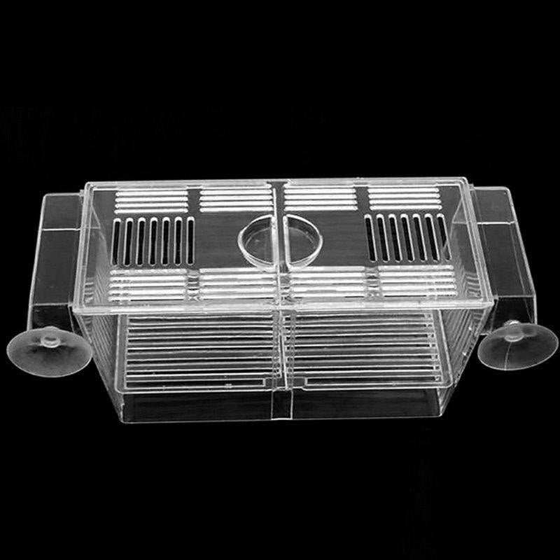 Transparent Fish Tank Breeding Isolation Box Aquarium Incubator Hatching Boxes Multifunctional Acrylic Fish Tank Holder - ebowsos