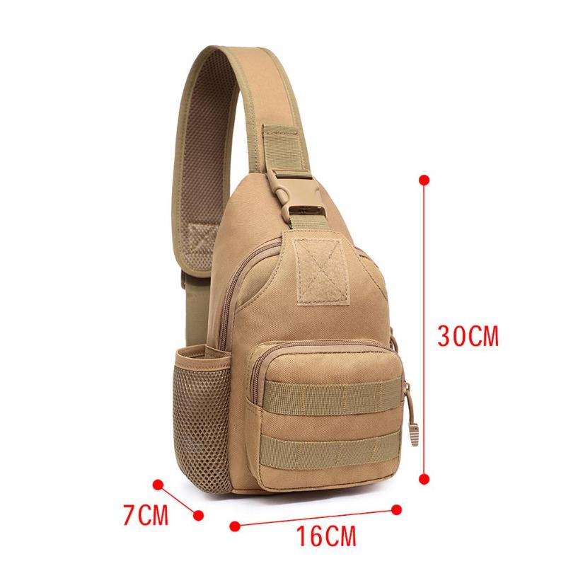 USB Charge Anti Theft Military Tactical Bags Men Crossbody Bag Sport Walking Chest Shoulder Bags Unisex Outdoor Casual Chest Bag-ebowsos