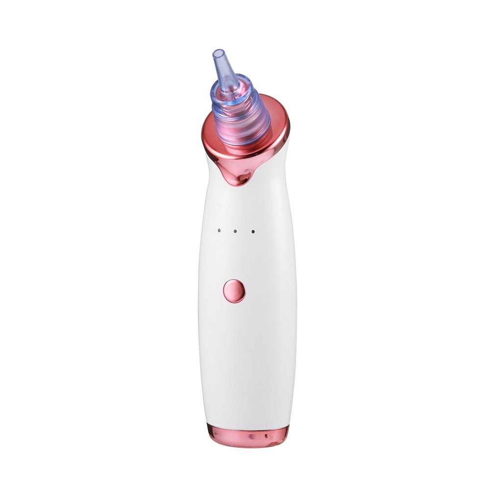 USB Rechargeable Vacuum Blackhead Remover Facial Vacuum Pore Cleaner Nose Acne Facial Skin Care Beauty Suction Device - ebowsos