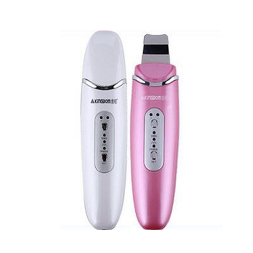 USB Ultrasonic Vibration Deep Cleaning Ion Skin Scrubber Facial Skin Cleaner Face Skin Peeling Massager Facial Cleaner Scrubber - ebowsos