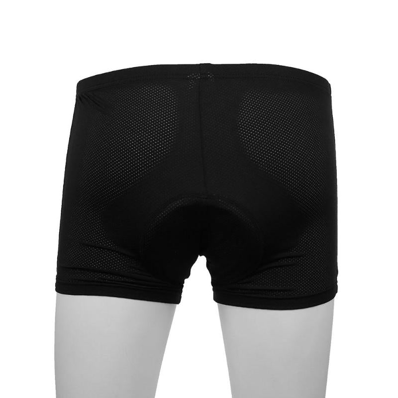 Unisex Cycling Shorts Breathable Silicone Padded Riding Sport Under Briefs-ebowsos