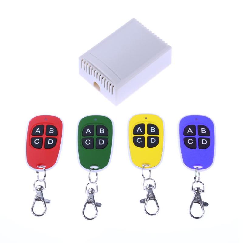 Universal 433MHz Wireless 4 Key Copy Cloning Garage Rolling Door Remote Control Duplicator Key for PT/SC/LX/HX/HT Remote Control - ebowsos