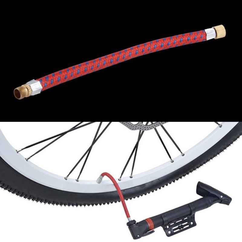 Universal Bicycle Pump Extension Hose Air Pump Inflator Tube Pipe for MTB Road Bike Ball Inflator Tube Portable Bicycle tools-ebowsos