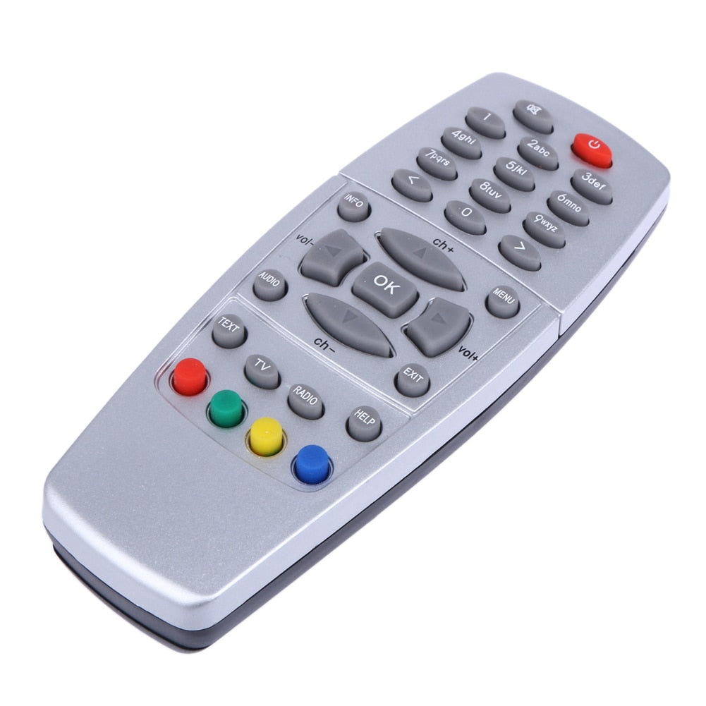 Universal Fashion 2AA Battery Silver Replacement Remote Controller for DreamBox DM500 S/C/T DVB 2011 Version Top Quality - ebowsos